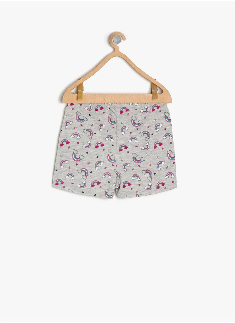 كوتون Printed Shorts