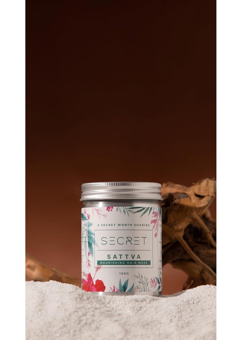 سيكريت قناع الشعر المغذي السري يغذي ويرطب الشعر ويقوي إصلاح تلف الجذور 100 جرام - Image 4