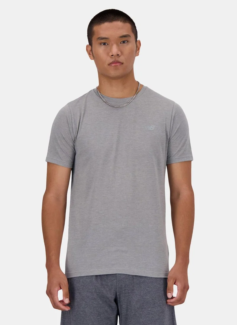New Balance Men's Sport Essentials Heathertech Running T-Shirt