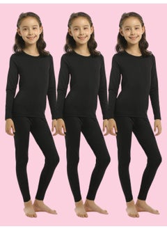 Tezzgelsin Girls Thermal Bottom and Underwear Set 3 Pieces 