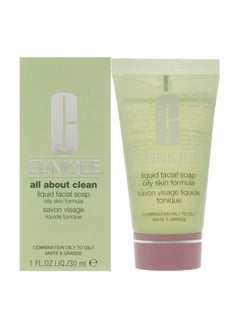 CLINIQUE All About Clean Liquid Facial Soap Oily Mini 30Ml  - Image 1