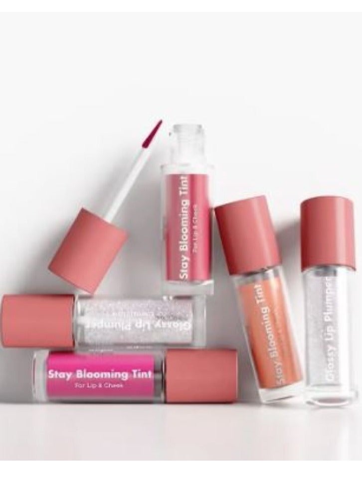 unpa Bubi Bubi Lip & Check 2 Blooming Tint Hydrangea Coral 3.5Ml - Image 3