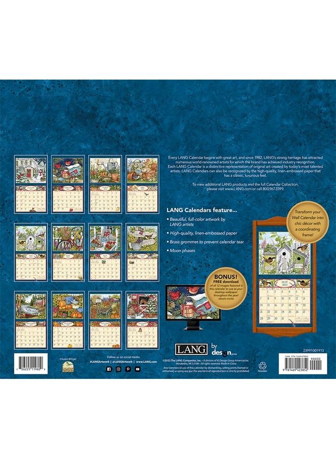 LANG Heart & Home 2023 Wall Calendar - Image 3