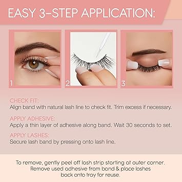 ARDELL Ardell Naked My Way 434 Lash Variety Pack Customisable Lash Clusters Soft Volume Short Length Includes Full Strip 34 Midi Half Cluster Eyelashes Wear Alone or Stack 4 Pairs of Eyelashes - Image 5