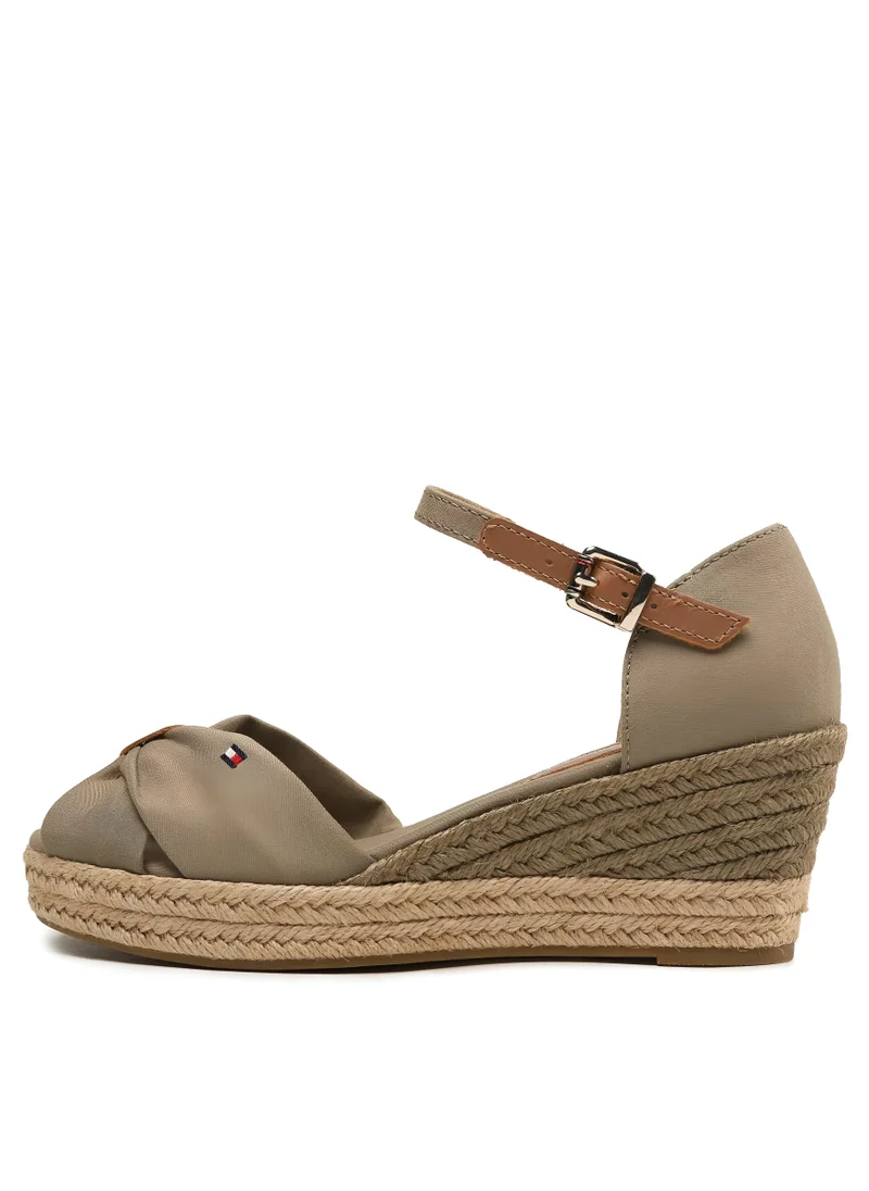 TOMMY HILFIGER Basic Open Toe Mid Wedge Sandals