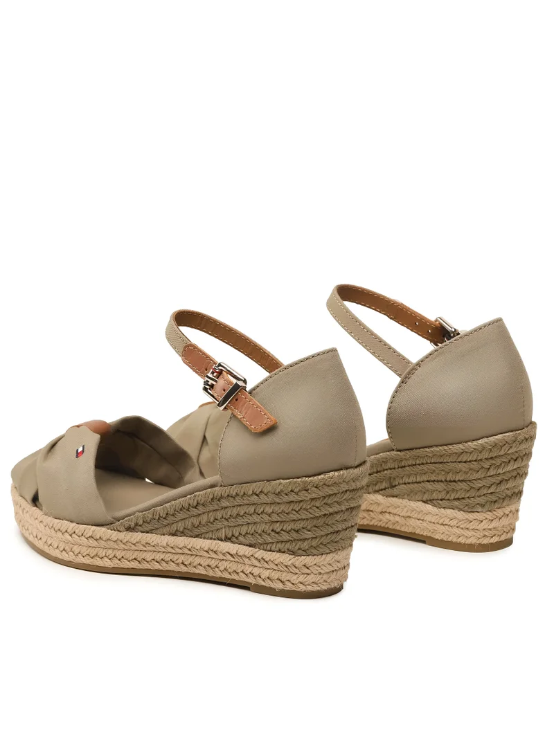 TOMMY HILFIGER Basic Open Toe Mid Wedge Sandals