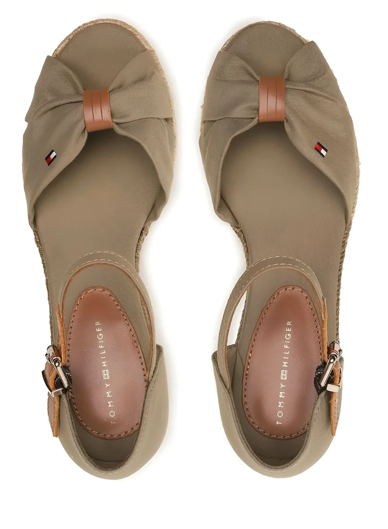 TOMMY HILFIGER Basic Open Toe Mid Wedge Sandals