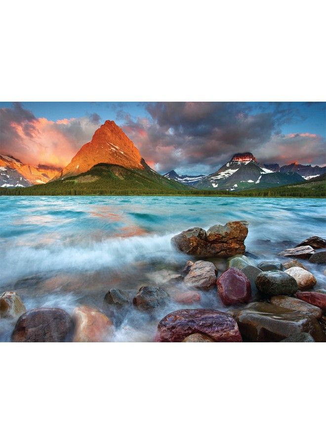 Buffalo Games Glacier Sunrise 1000 Piece Jigsaw Puzzle - Image 2