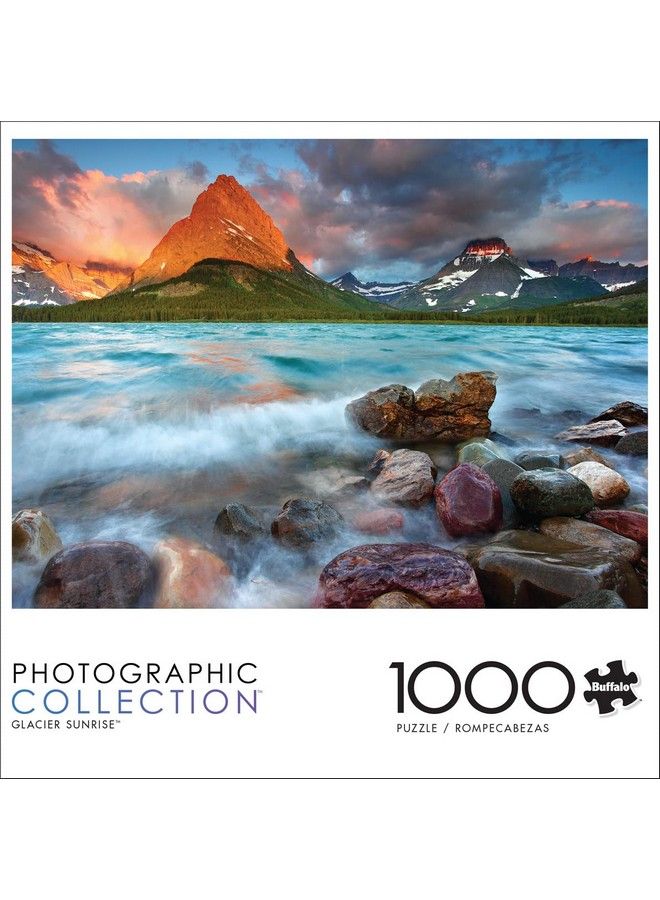 Buffalo Games Glacier Sunrise 1000 Piece Jigsaw Puzzle - Image 3