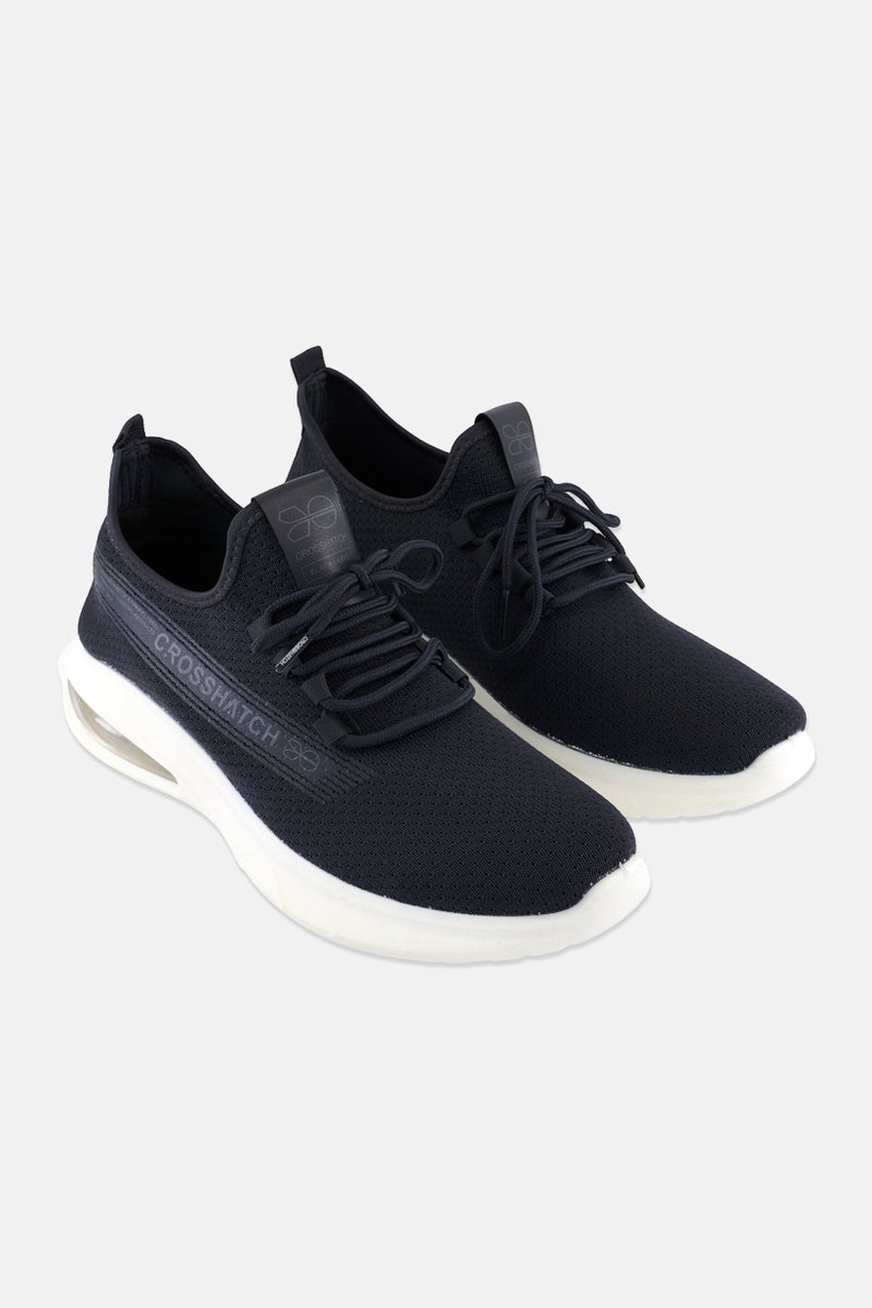 CROSSHATCH Men Zamel Lace Up Training Shoes, Grey - Image 1