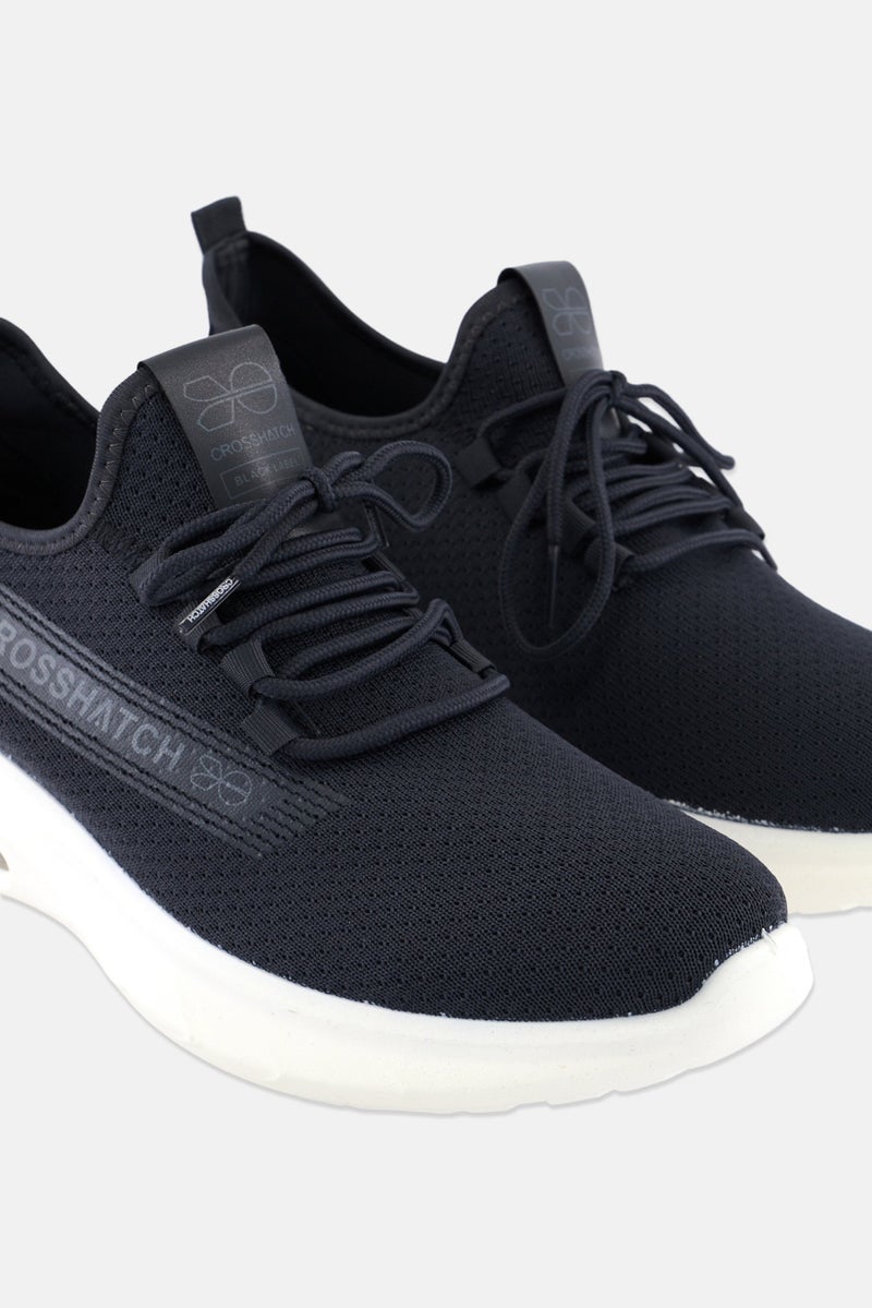 CROSSHATCH Men Zamel Lace Up Training Shoes, Grey - Image 3