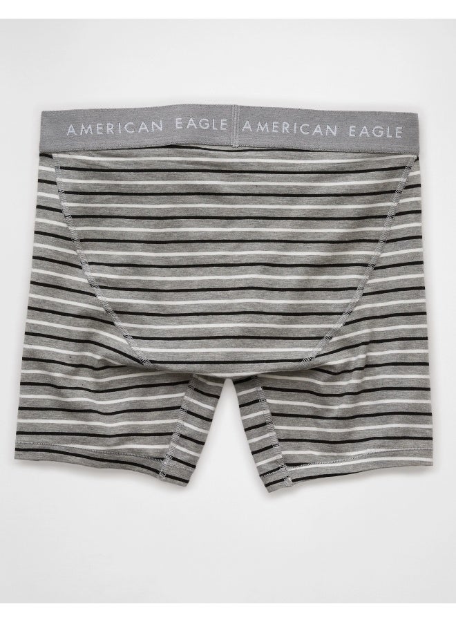 American Eagle AEO Men's Striped 6" Classic Boxer Brief  - Image 3