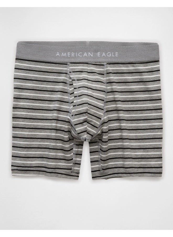 American Eagle AEO Men's Striped 6" Classic Boxer Brief  - Image 3