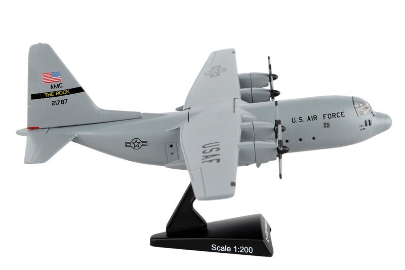 Daron Postage Stamp USAF C-130 1/200 Spare 617 Airplane (PS5330-3) - Image 4