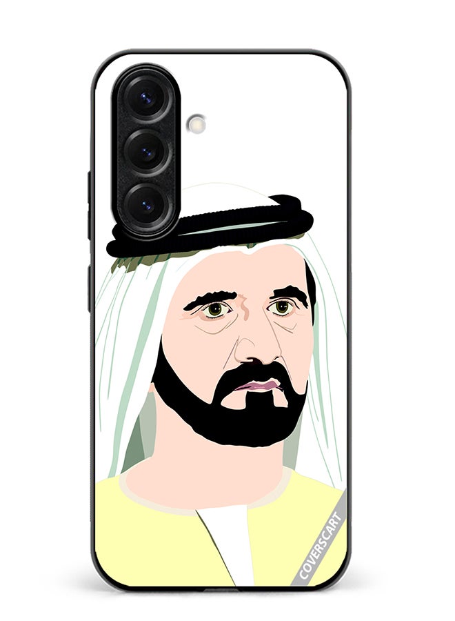 VR CREATIVE Protective Case Cover For Samsung Galaxy S25 Plus Sheikh Mohammed Bin Rashid Al Maktoum Design Multicolour