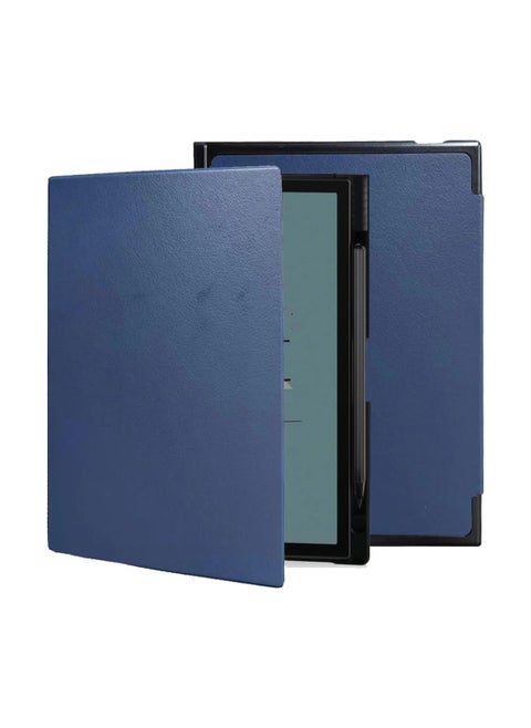 متوافق مع Onyx Boox Note Air4 C 10.3 بوصة (2024)، غلاف هاتف جلدي رفيع ذكي مع وظيفة الاستيقاظ/النوم التلقائي لـ Boox Note Air4 C.