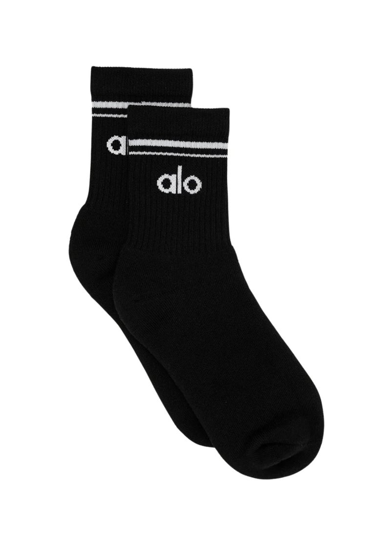 Alo Yoga Meia  Unisex Half-Crew Throwback - Image 4