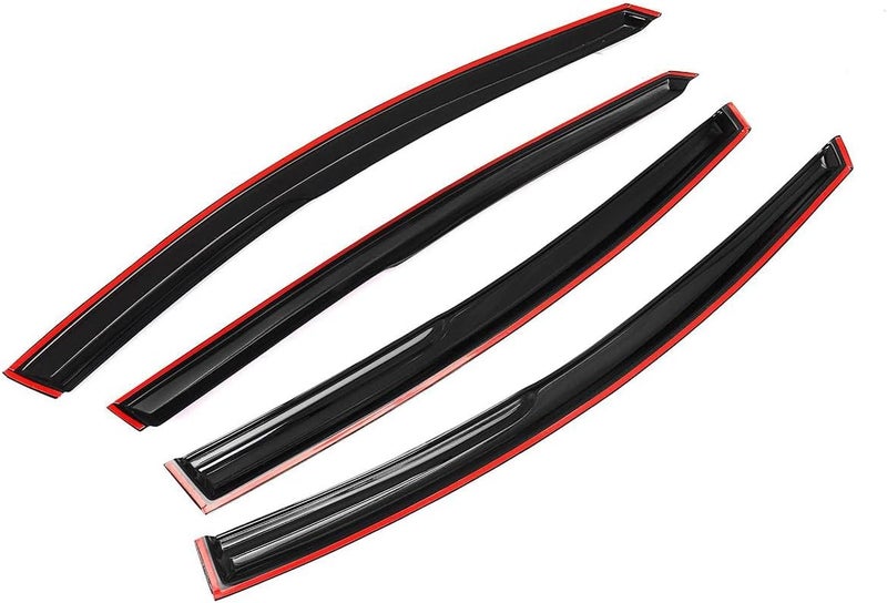 Yurefax 4PCS Side Window Visor Deflector for Rio III Sedan - Image 2
