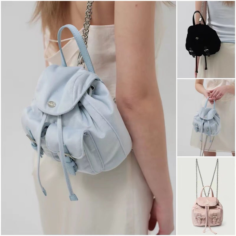 Women's Velvet Backpack - Small, Commute - Image 1