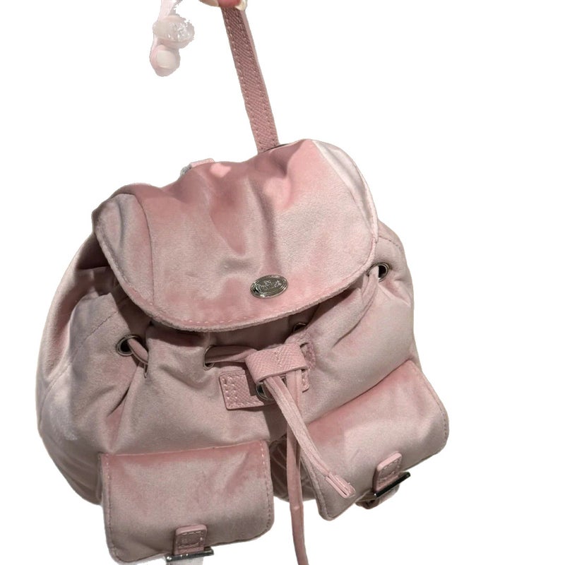 Women's Velvet Backpack - Small, Commute - Image 5