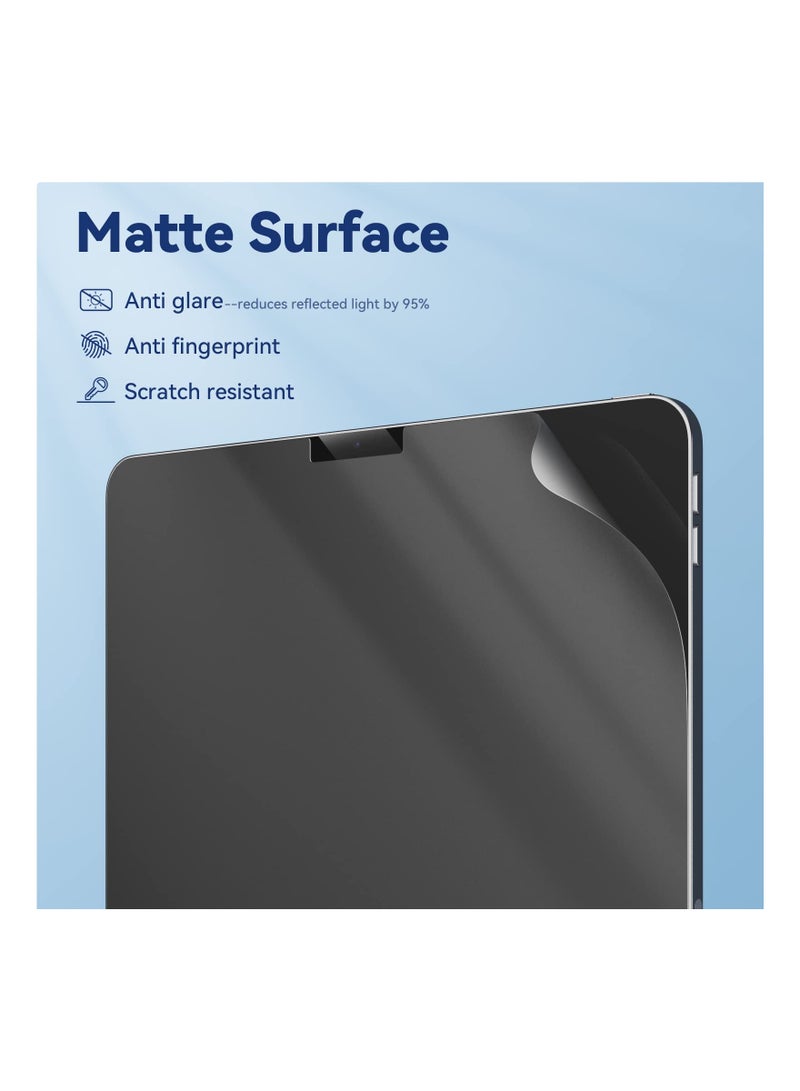 2pack Anti Blue Light Screen Protector Compatible with iPad Pro 12.9 Inch 2022/2021/2020/2018 (6th/5th/4th/3rd Generation), HD Clear Eye Protection Matte Anti Glare for iPad 12.9 In Screen Film Cover - Image 3