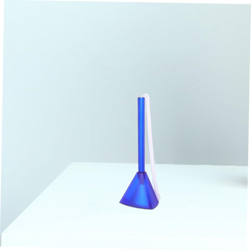 Blue Spring Chain Counter Pen with Base for Home Office and School - Image 5