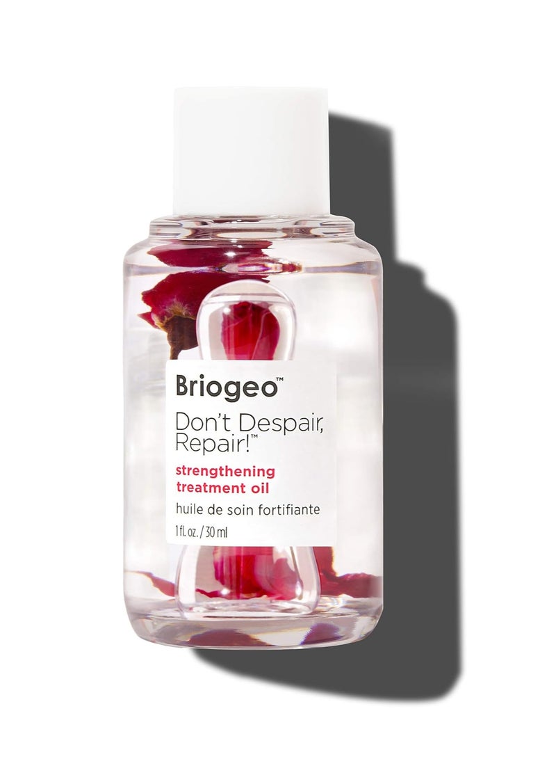 Briogeo Dont Despair Repair Strengthening Treatment Oil Hair Oil Treatment for Dry Damaged Hair No Harsh Sulfates Silicones or Parabens 30 ml - Image 1