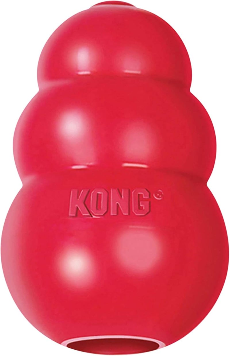 KONG Classic Dog Toy - Durable Red Rubber Chew Toy for XXL Dogs - Ideal for Chewing, Fetching, and Mental Stimulation - Image 1