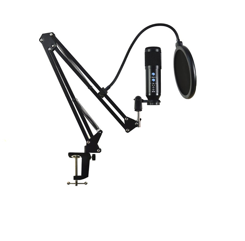 192K/16B Sampling Usb Microphone Rgb Mobile Phone Computer Recording Game Desktop Condenser Microphone Mic - Image 1