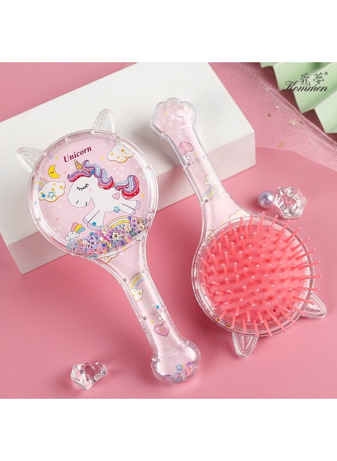 NIBEMINENT - Anti Static Detangle Paddle Hairbrush - Image 1