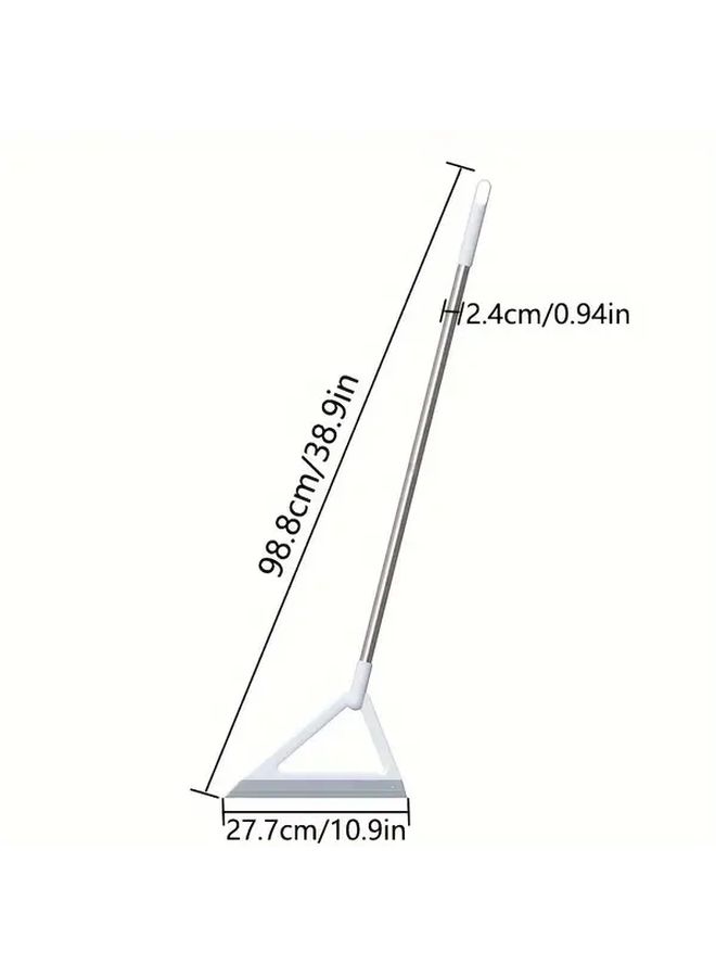 White Magic Broom Wiper Multi Surface Squeegee For Floor Glass Tile Cleaning 1 Set - Image 3