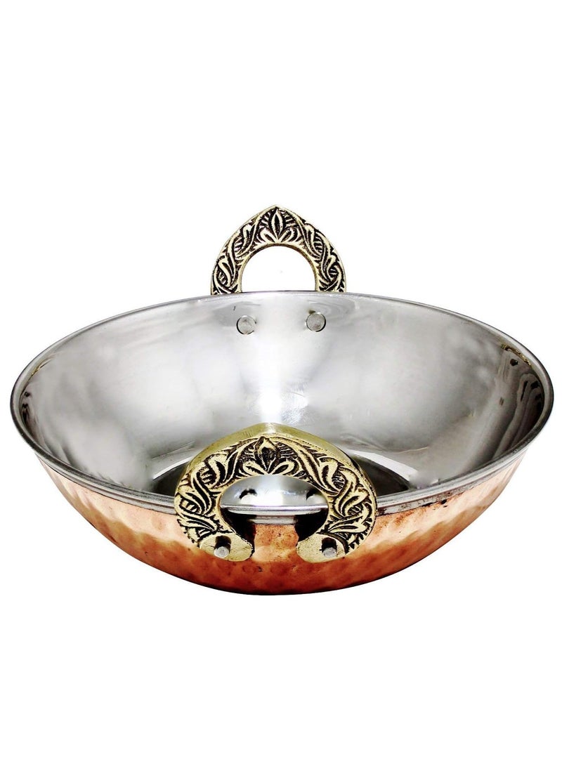 Bin Shihon 4 high quality hammered copper serving bowl Available in several sizes - Image 4