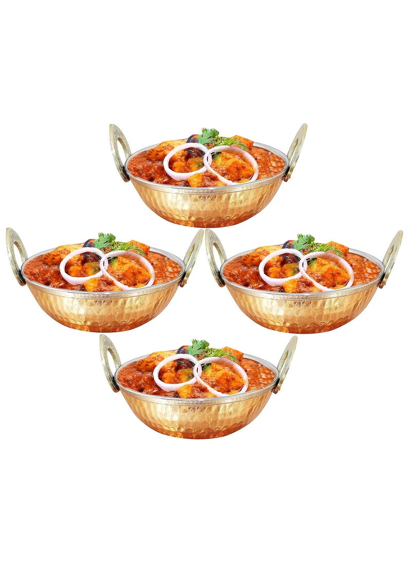 Bin Shihon 4 high quality hammered copper serving bowl Available in several sizes - Image 2