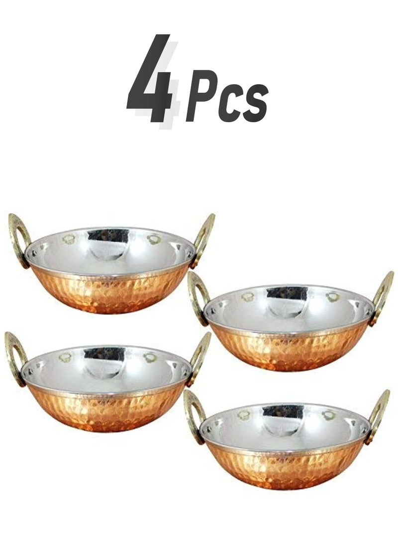 Bin Shihon 4 high quality hammered copper serving bowl Available in several sizes - Image 1
