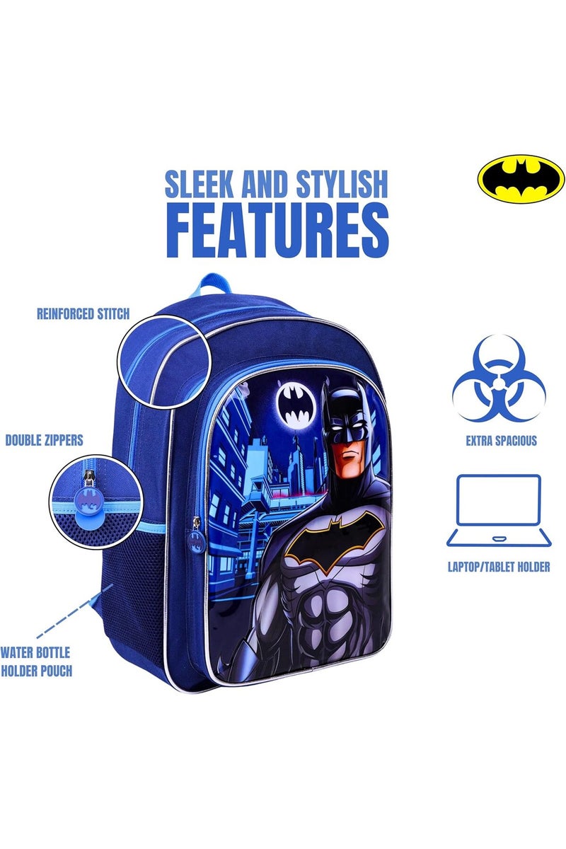 Warner Bros Batman Knight Hero 5-in-1 Backpack Set (18") - Image 3