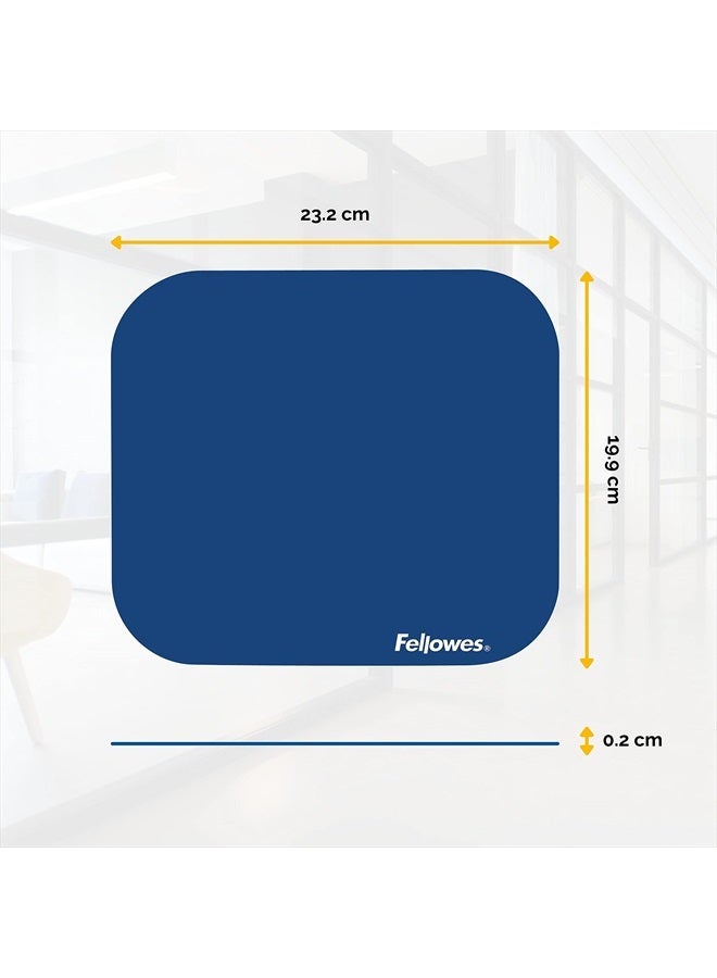 Fellowes 58021 Medium Mouse Pad (Blue)  - Image 2