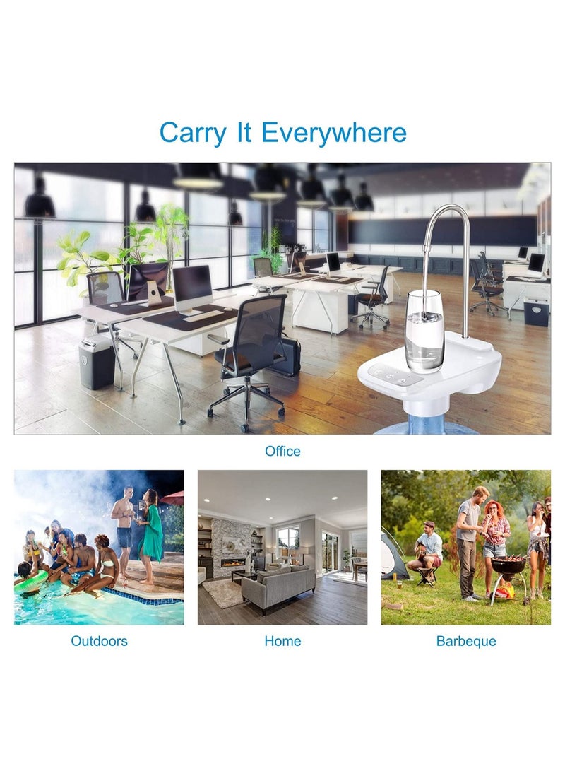 Water Bottle Dispenser Electric Water Pump Automatic Water Bottle Pump Dispenser for 5 Gallon Bottle - Image 3
