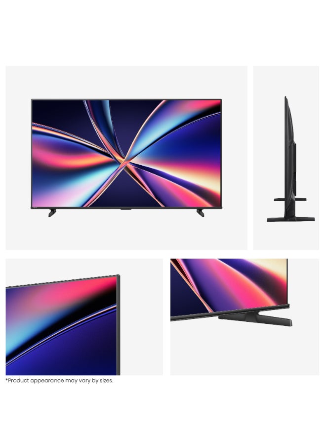 هايسنس تلفاز ذكي QLED 55 بوصة 4K UHD بتقنية النقاط الكمومية، Dolby Vision Atmos، مع مضخم صوت مدمج، 60 هرتز، موديل 2025، ضمان لمدة سنتين - Image 2