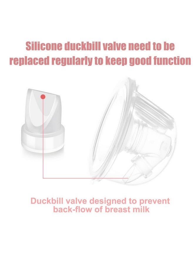 Juome Duckbill Valves Compatible with Momcozy M5 Wearable Breast Pump, Replacement Pump Parts Accessories Compatible for Momcozy M5, 2Pcs - Image 3