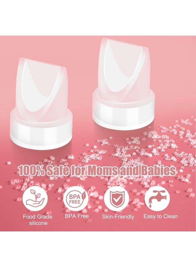 Juome Duckbill Valves Compatible with Momcozy M5 Wearable Breast Pump, Replacement Pump Parts Accessories Compatible for Momcozy M5, 2Pcs - Image 4