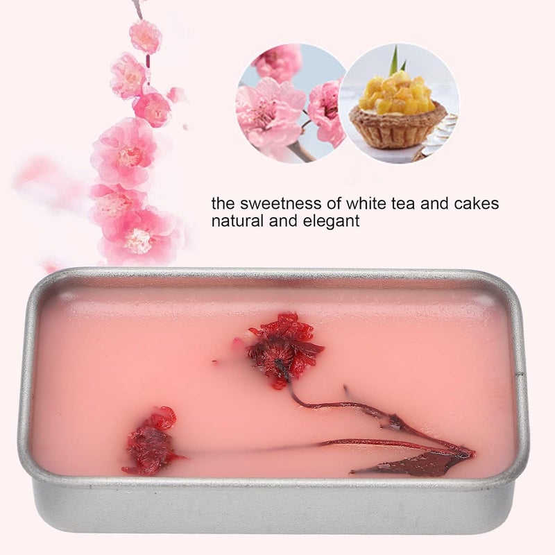 klarako Solid Perfume 15g Safe Elegant Portable Natural Cream of Peach Blossom White Tea Solid Balm Popular Pocket Balm for Women - Image 4