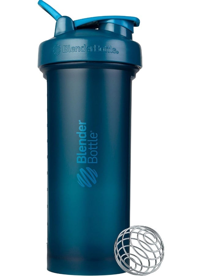 BlenderBottle Classic V2 Shaker Bottle Perfect for Protein Shakes and Pre Workout, 45-Ounce, Ocean Blue - Image 1