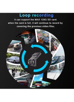NAFO K18 FHD 1080P 4G WiFi Car DVR GPS Recorder Dashcam with Rearview Camera Reverse Mirror Tachograph  - Image 3