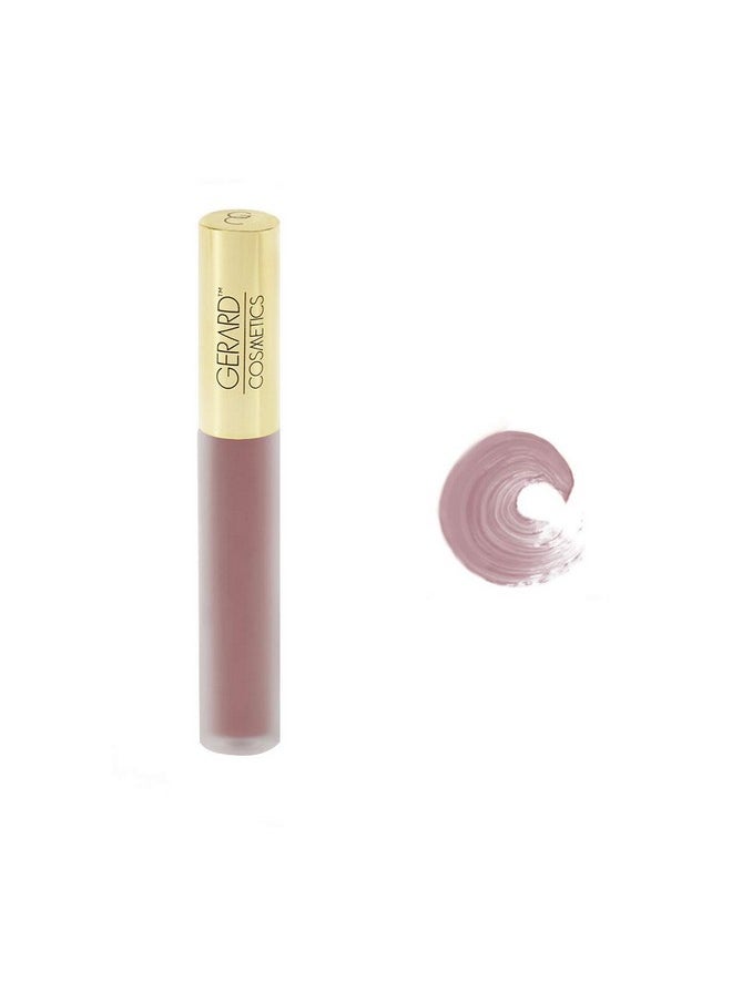 Gerard Cosmetics Hydra Matte Liquid Lipstick Nourishing Ingredients Moisturizes And Hydrates Lips Coats Lips With Smooth, Metallic Color No Flaking Or Smudging Invasion 0.085 Oz  - Image 2