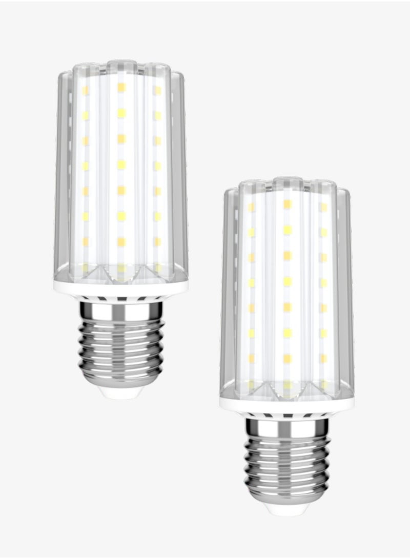 Vmax 2 Pieces 8W Smart LED Corn Bulb E27 – 900LM High Brightness, WiFi App & Remote Control, Dimmable CCT (2700K-6500K), 360° Beam Angle, Smart IC Constant Current Retrofit Lamp - Image 1