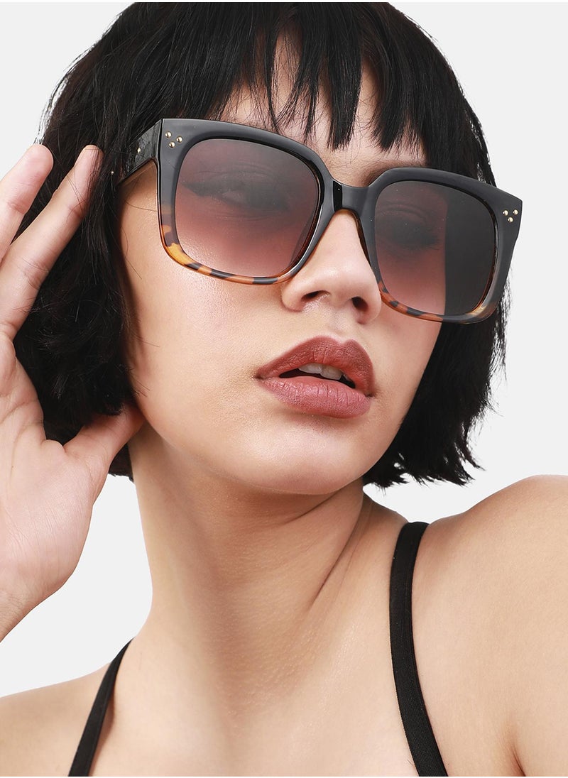 Haute Sauce Full Rim Wayfarer Sunglass  - Image 3
