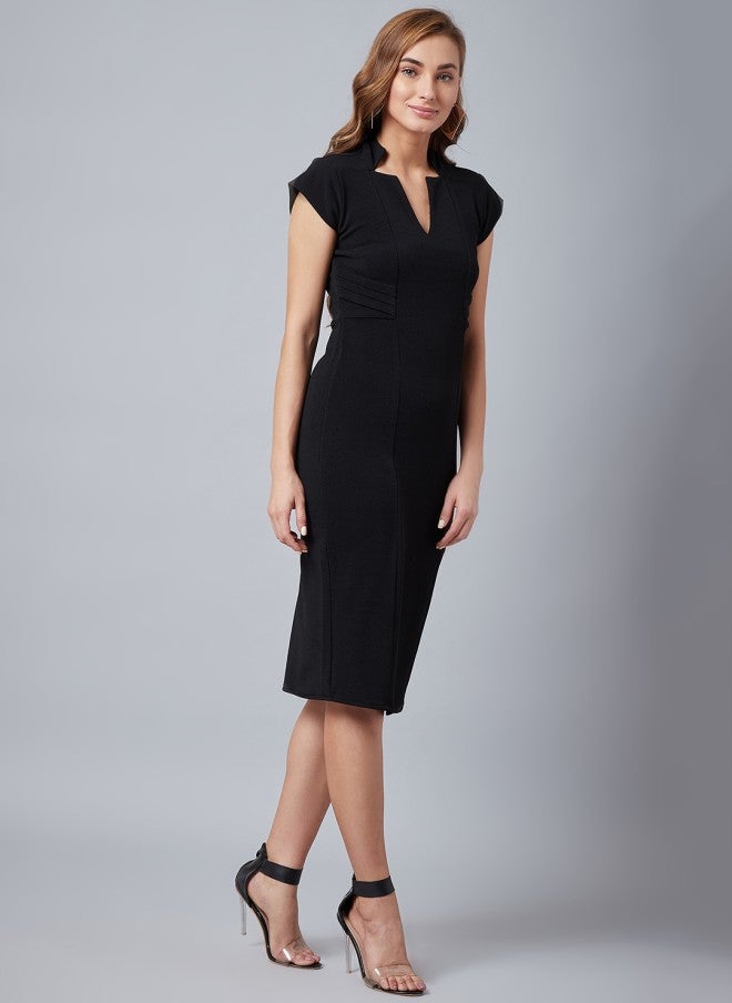 Athena فستان ضيق أسود للنساء - Image 5