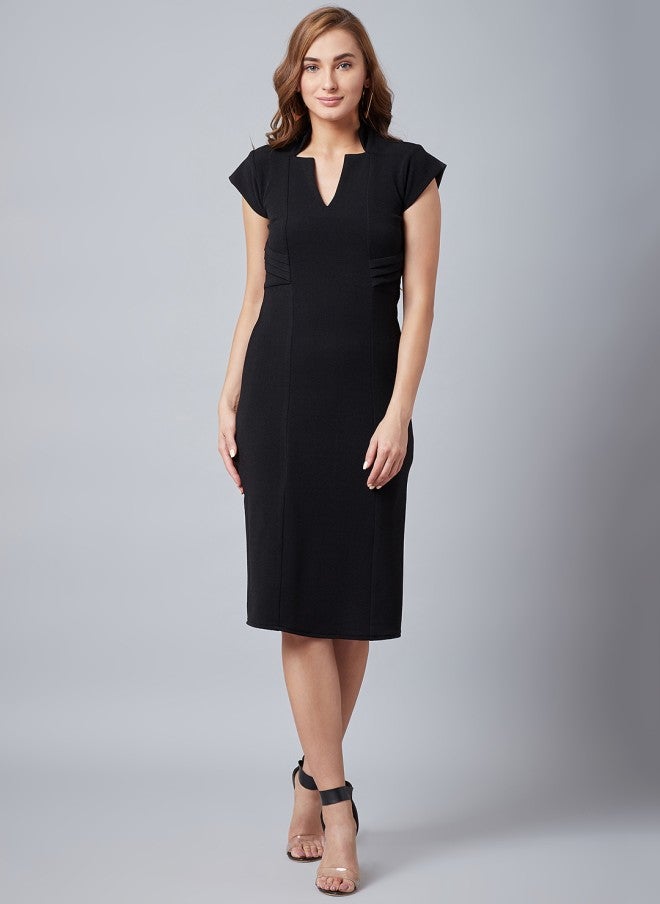 Athena فستان ضيق أسود للنساء - Image 1
