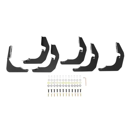 Westin 21-24015 Pro Traxx 4 Oval Nerf Step Bars fits 2015-2022 Colorado Canyon Crew Cab Black 1 Pair - Image 5