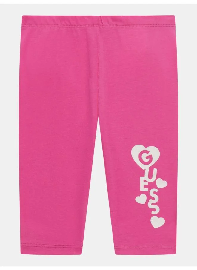 جس Kids Capri Leggings